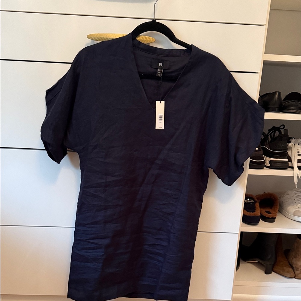 Banana Republic Dark Blue Short Sleeve Tee